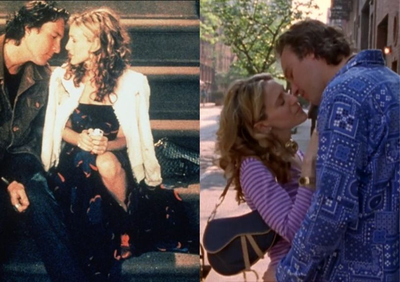 Carrie Bradshaw reaches into her old bag of style tricks to seduce