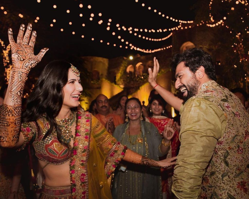 The internet is ablaze with Vicky Kaushal and Katrina Kaif’s mehendi pictures, and we’re here for it