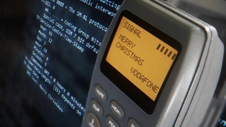 world’s first ever text message