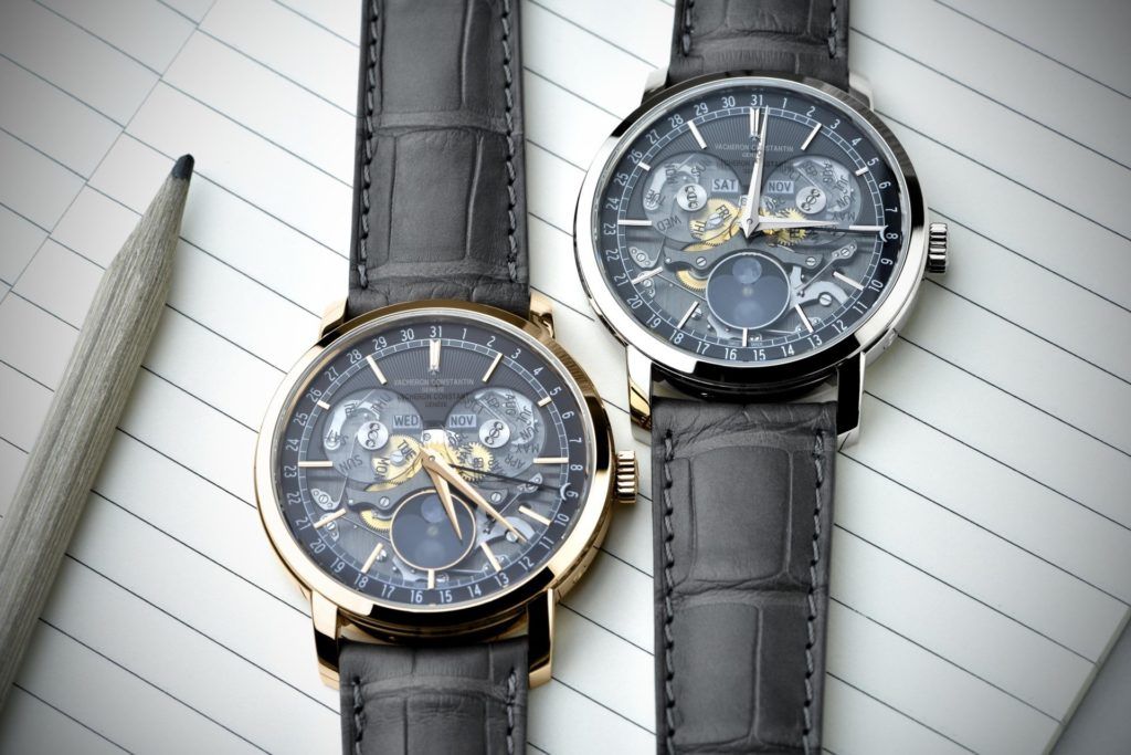 Vacheron Constantin hides nothing with the open-faced Traditionnelle Complete Calendar