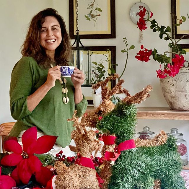 Vinita Chaitanya’s first-ever collection of carpets, Inde Rose, a collaboration with Jaipur Rugs