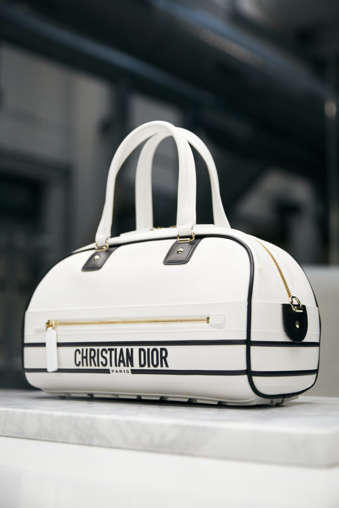 Christian Dior Cruise 2022 Vibe Pink & White Logo Handle Bag – TBC  Consignment