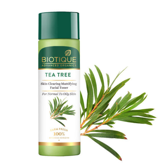 Biotique Tea Tree Skin Clearing Mattifying Facial Toner