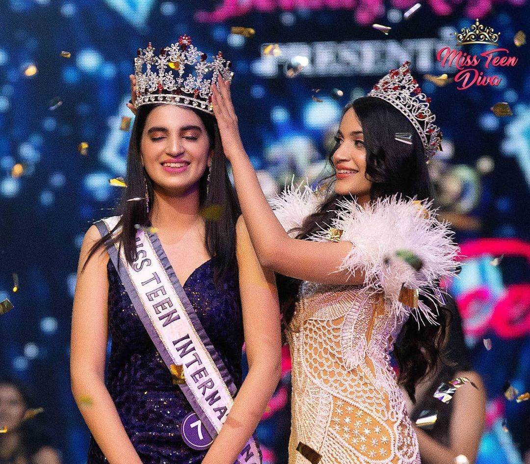 Mannat Siwach, 16yearold winner of Miss Teen International India 2021