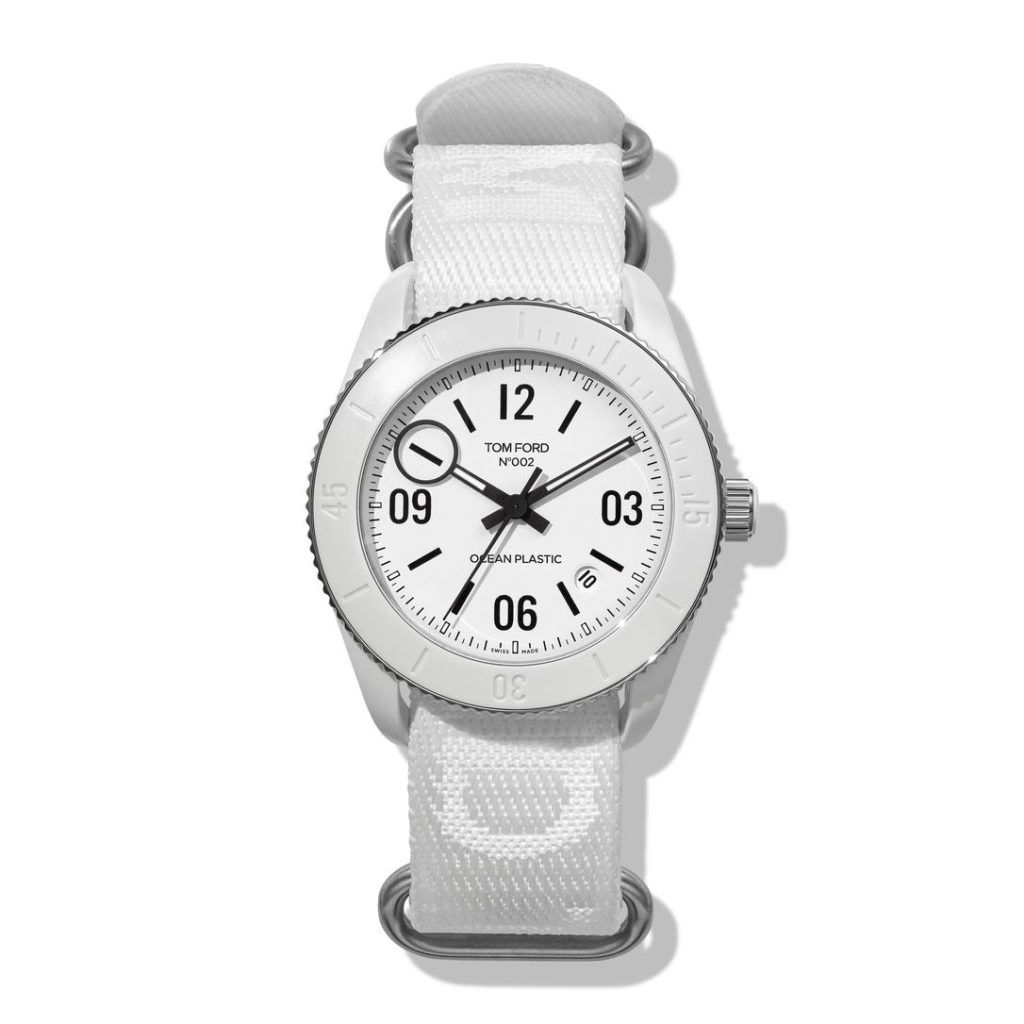 Tom Ford launches automatic Ocean Plastic Sport Watch made from recycled materials