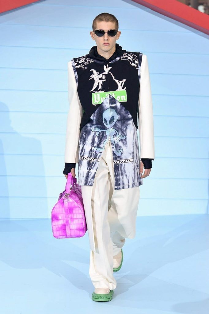 The eye-catching Louis Vuitton Paint Can first appeared on the fashion  house's Men's FW22 runway as part of Virgil's last collection for…