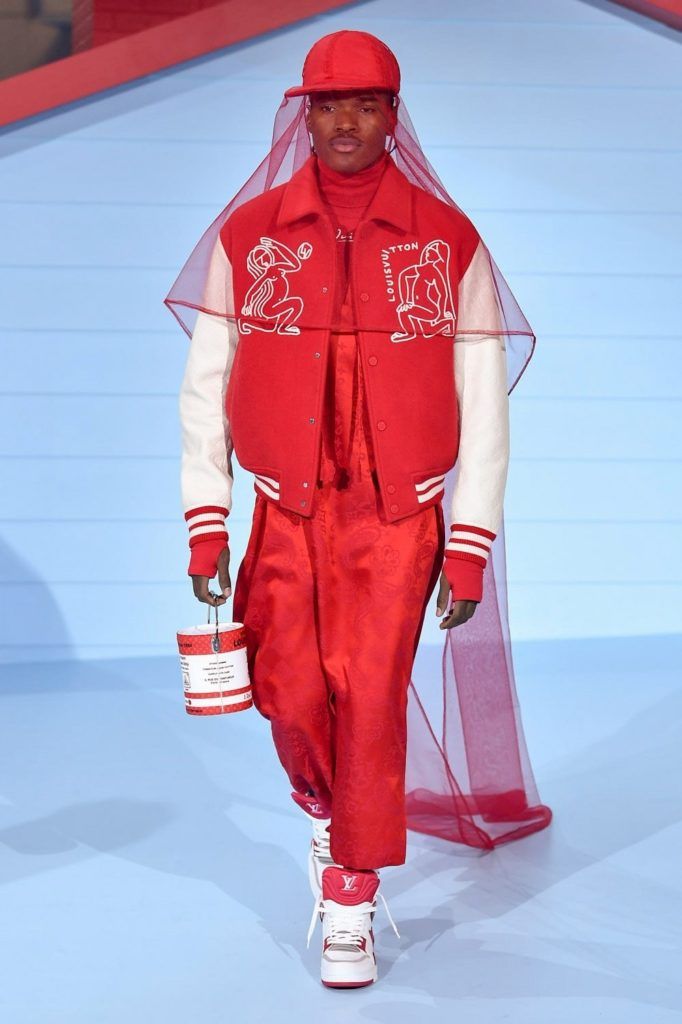 Louis Vuitton Menswear Fashion Show, Collection Fall Winter 2022 presented  during Paris Fashion Week. Runway look # 0065 – NOWFASHION