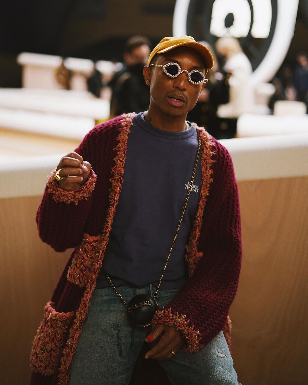 Pharrell Williams called out for wearing Tiffany's copy of antique Mughal  glasses - Times of India