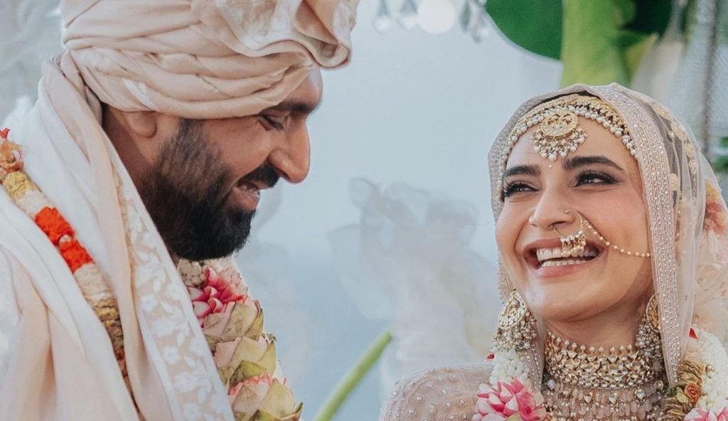 In pictures: Karishma Tanna and Varun Bangera’s fairytale-esque wedding festivities