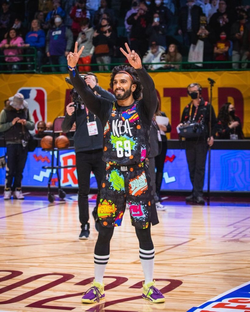 Ranveer Singh Enthralls Audience At NBA All-Star Game In Utah. Watch