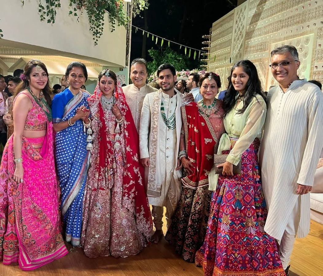 In pictures: Anmol Ambani and Khrisha Shah's grand Mumbai wedding