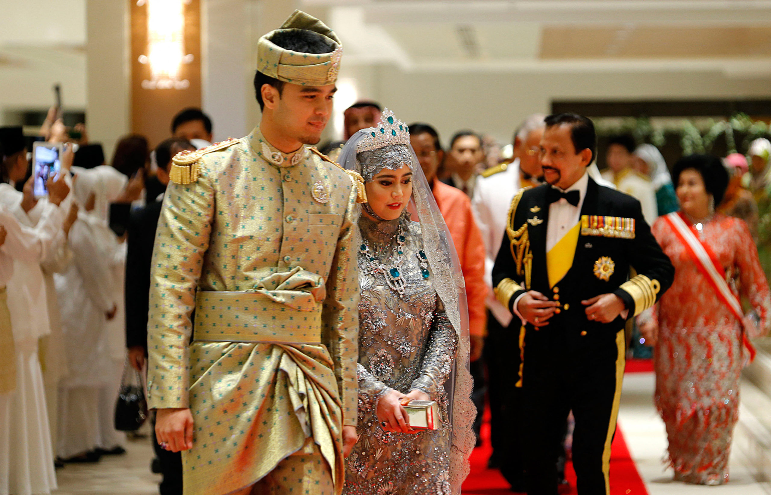 BRUNEI-ROYALS-WEDDING