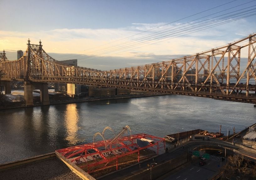 Batman location: Queensboro Bridge