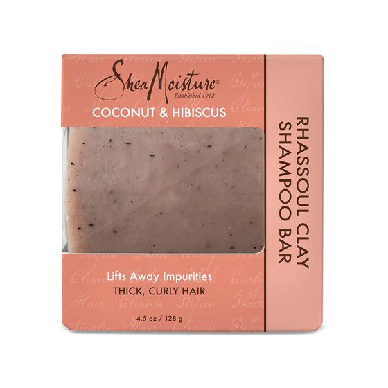 Coconut & HIBISCUS Rhassoul Clay Shampoo Bar