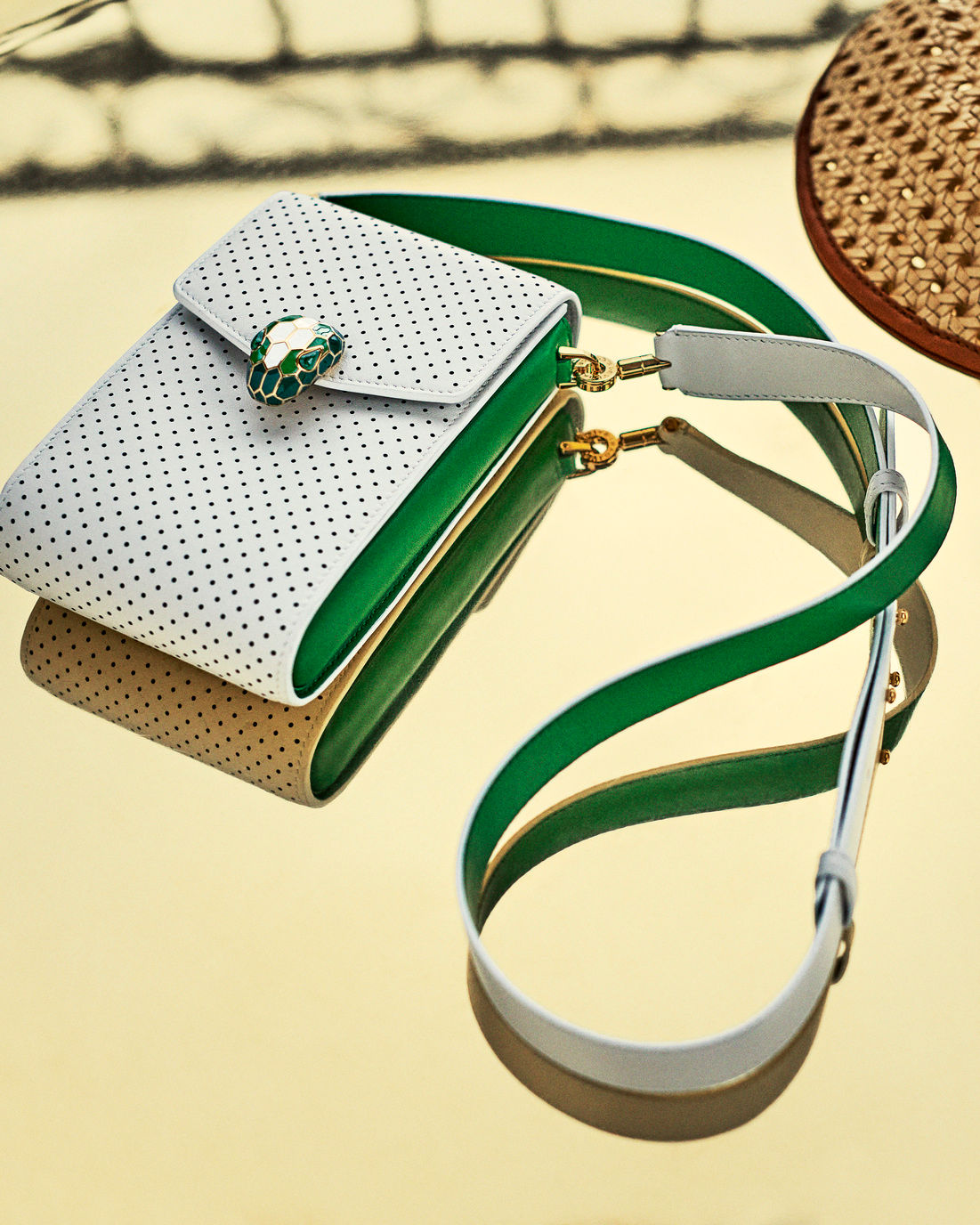 Tennis and other details from the Bvlgari x Casablanca collaboration