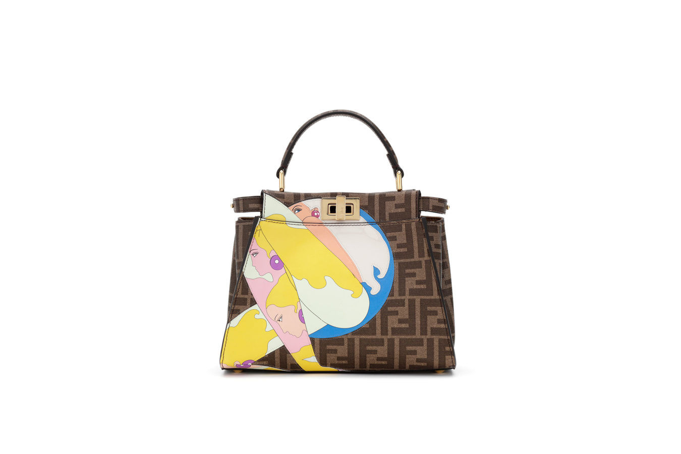 Works of fashion illustrator Antonio Lopez on iconic Fendi bags