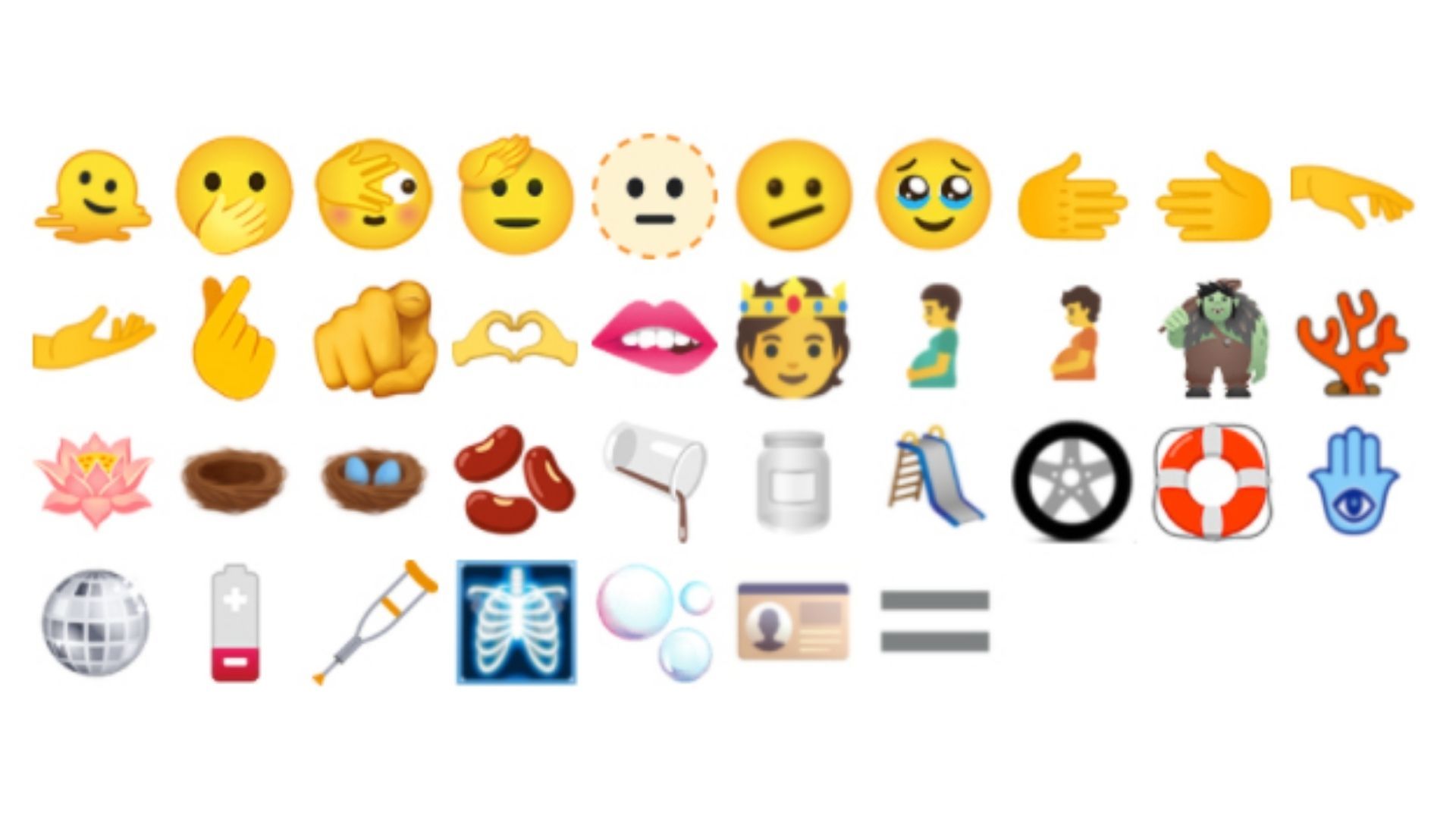 Apple's iOS 15.4 Update Brings New Emojis