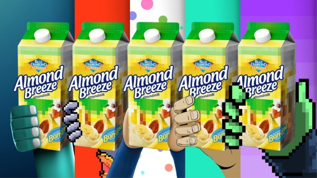 The metaverse has an official drink now, courtesy of Almond Breeze