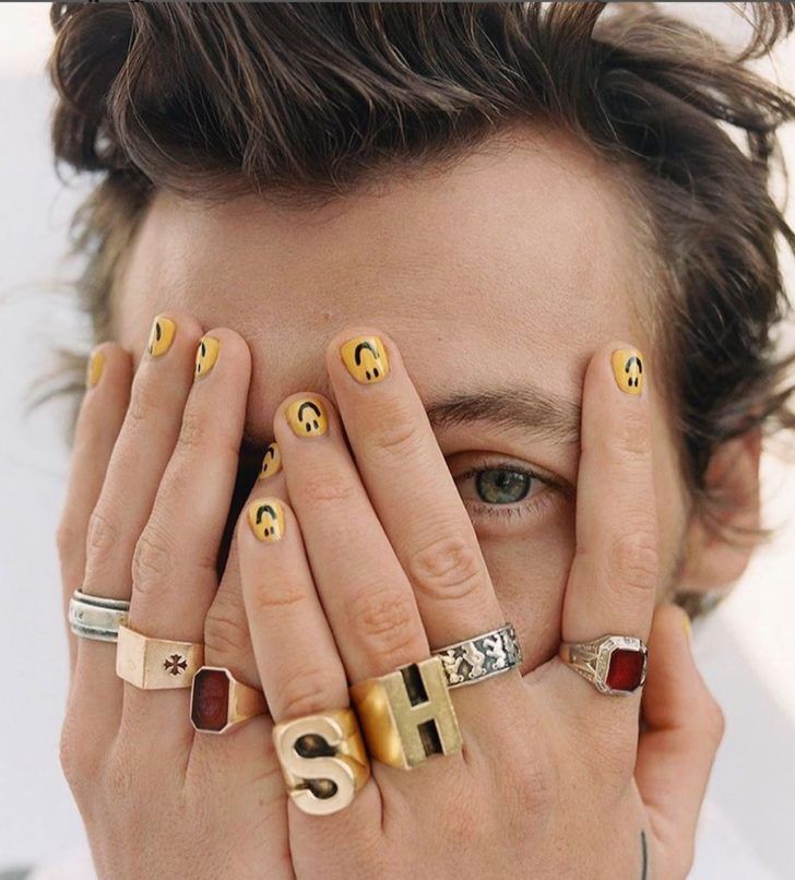 Men In Manicure 5 Celebs Elevating The Concept Of Nail Art For Men
