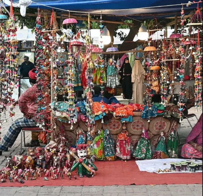 Arts and crafts markets in India