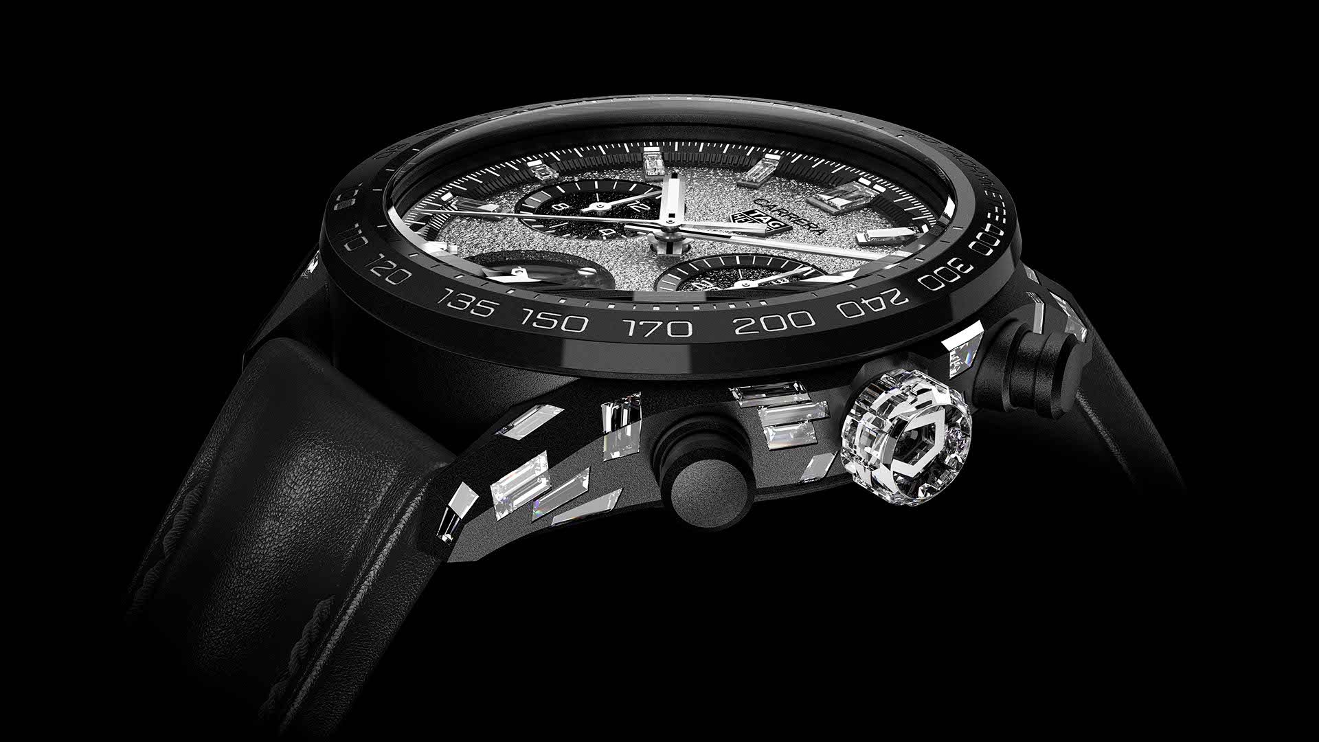 TAG Heuer's Carrera Plasma is enriched with lab-grown diamonds