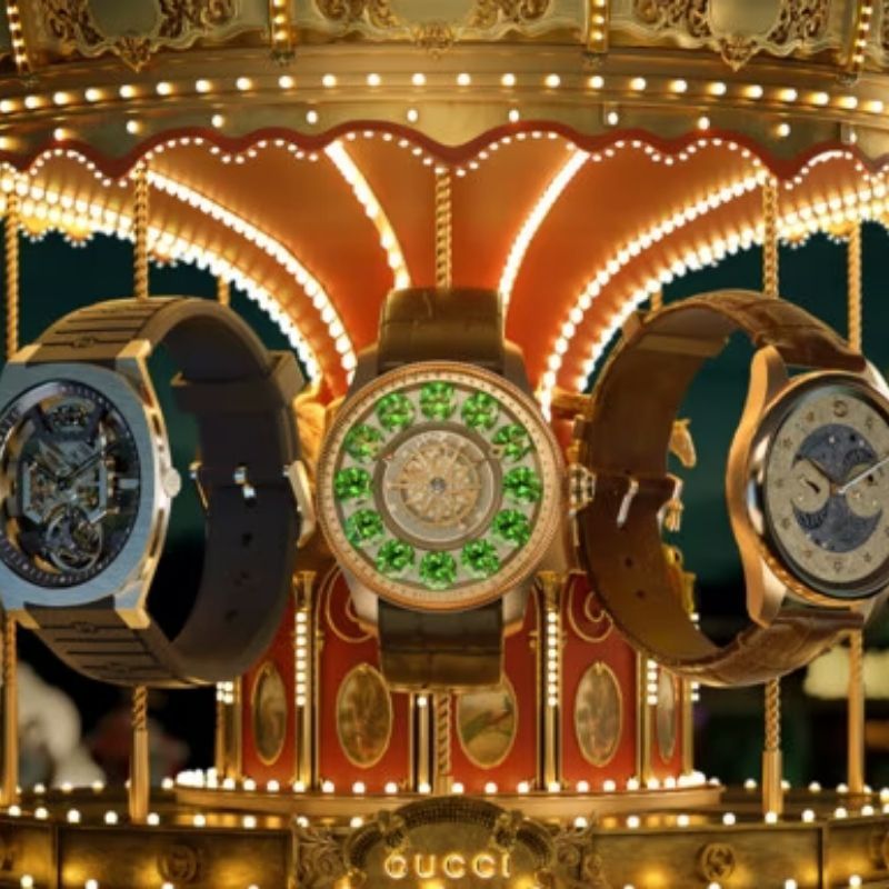 Gucci’s High Watchmaking line celebrates 50 years of Swiss watchmaking
