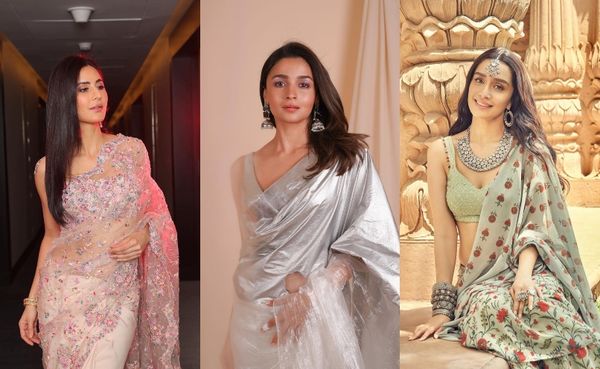 Take notes! Celebrity-inspired summer sari looks you need this season