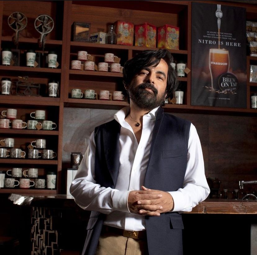 Sippin’ coffee in the lap of luxury: Sabyasachi x Starbucks