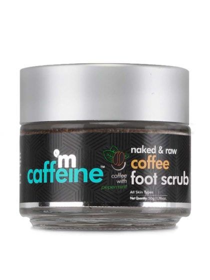 mCaffeine Naked & Raw Dead Skin Removal Coffee Foot Scrub