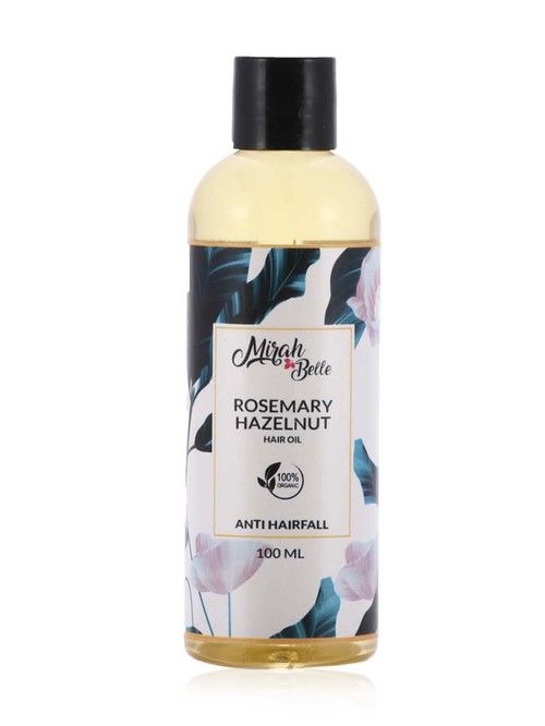 Mirah Belle Organic Rosemary Hazelnut Hair Oil 