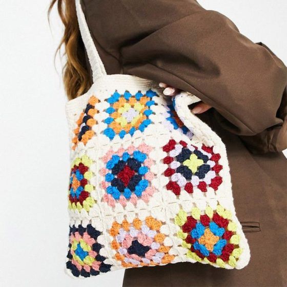 ASOS Design Crochet Bag 