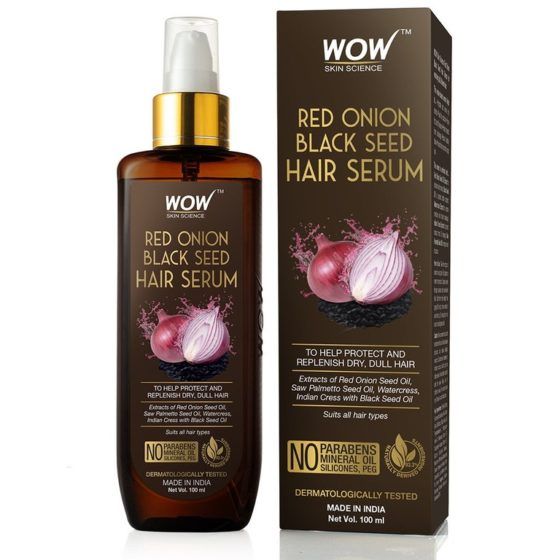 Wow Skin Science Red Onion Black Seed Hair Serum