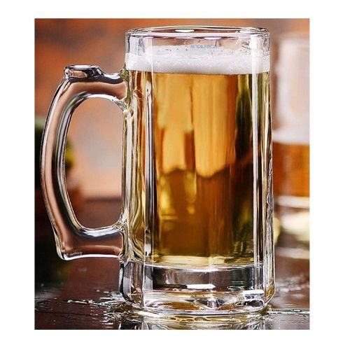 Syanka Glass Beer Mug- Set of 6