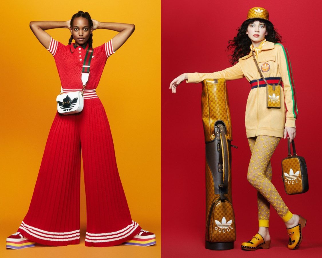 Co-Branded Sporty Luxe Collections : adidas x gucci