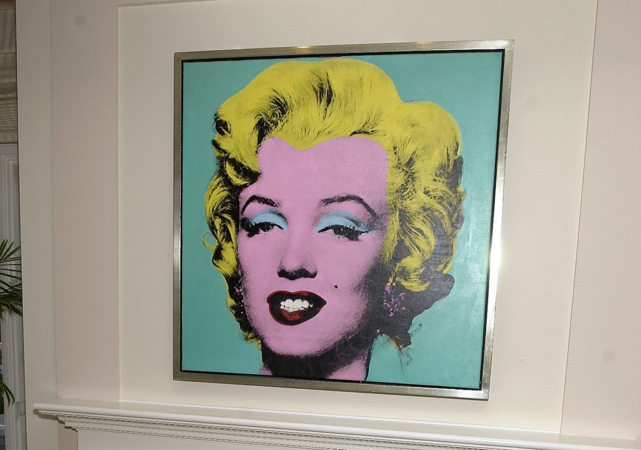 'Shot Sage Blue Marilyn' and other most expensive Andy Warhol paintings