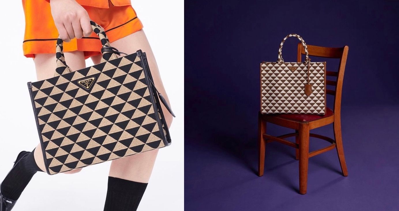Prada celebrates their distinctive emblem with ‘The Symbole’ handbag