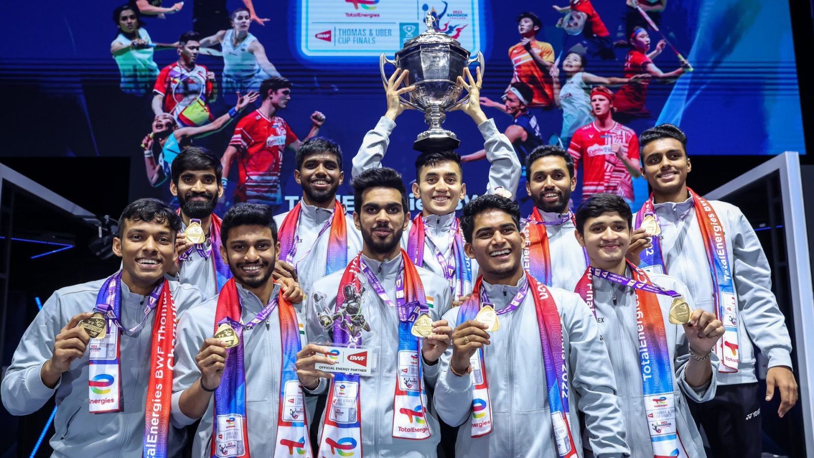 India beats Indonesia 3-0 to win first Thomas Cup, badminton stars make history