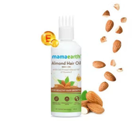 Mamaearth Almond Hair Oil 
