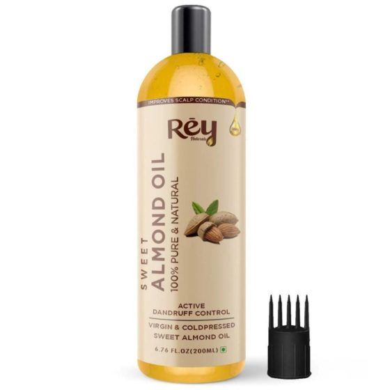 Rey Naturals Almond Hair Oil 