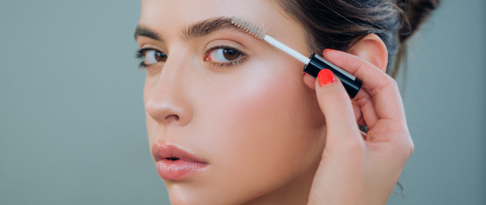 Brush on the brow tint and gel for a set of bushy, more voluminous brows