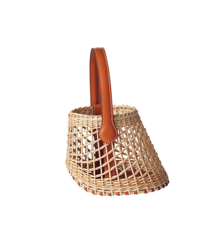 The wicker weaving technique forms an intrinsic part of Herm s