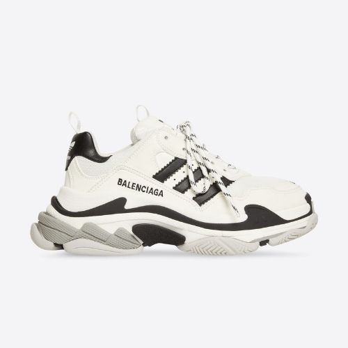 Balenciaga x Adidas Triple S Sneakers in White