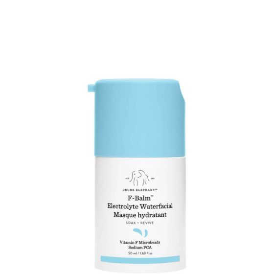 Night mask for dry and dehydrated skin: Drunk Elephant F-Balm Electrolyte Waterfacial 