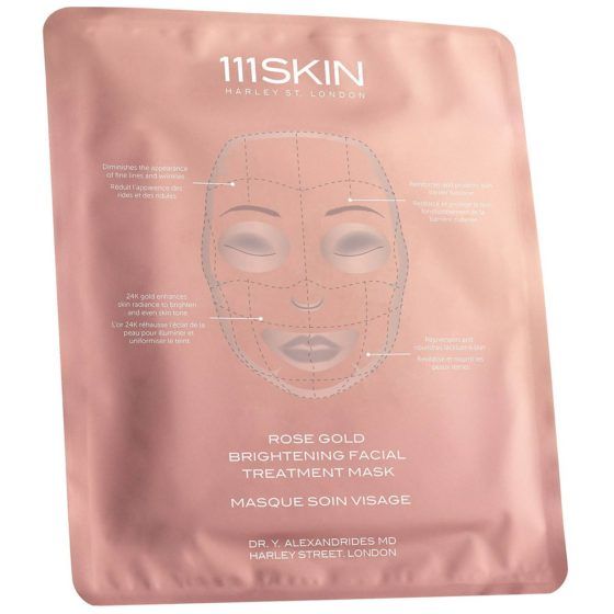 Best Sheet Mask: Skin111 Rose Gold Brightening Facial Mask