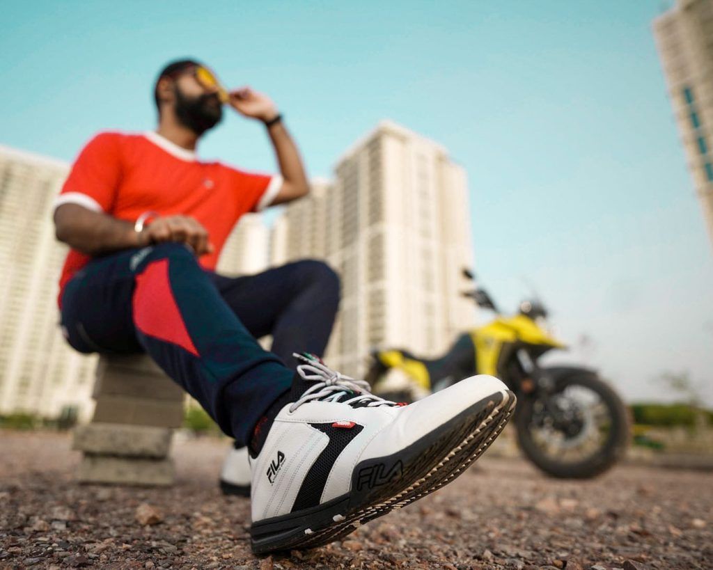 Gearing up for round three of the FILA Motorsports Collection