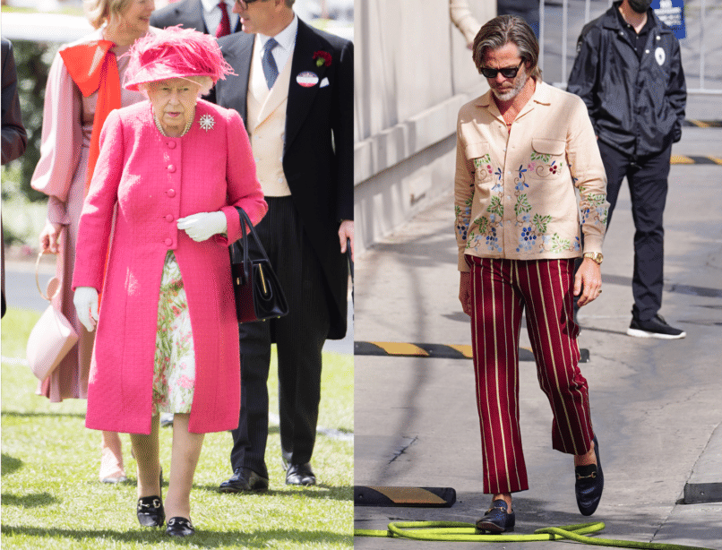 Queen Elizabeth was major catwalk inspo at Gucci's latest show