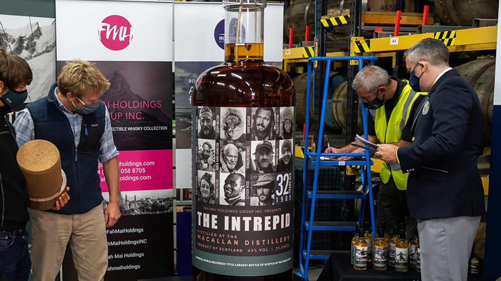 World’s largest bottle of scotch fails to break record for most expensive ever sold