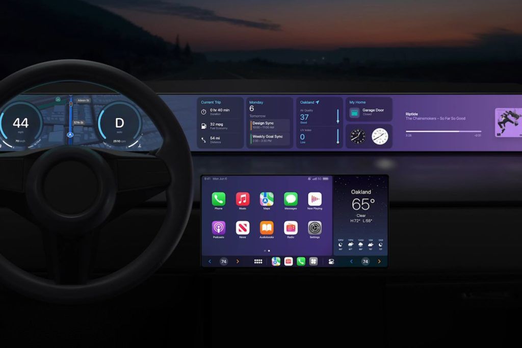 Apple’s CarPlay will completely take over your car’s digital dashboard