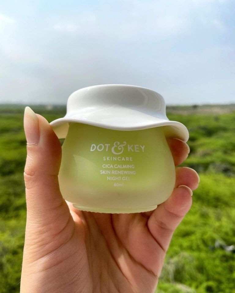 Dot & Key Green Cica Calming Skin renewing Night Gel 