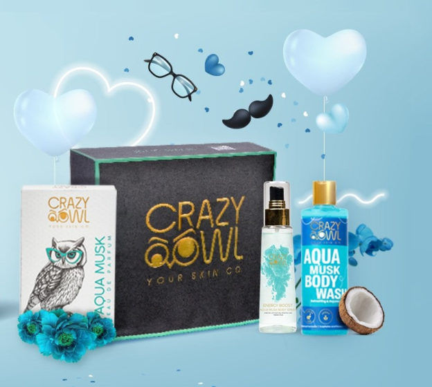 Crazy Owl's Aqua Musk Curated Gift Set